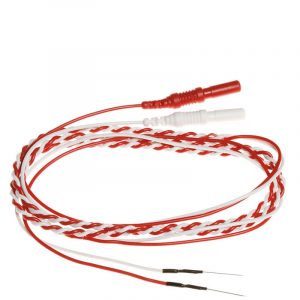 Điện cực 2 kim dưới da, cáp xoắn
